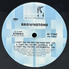 画像をギャラリービューアに読み込む, BROWNSTONE / I CAN'T TELL YOU WHY/IF YOU LOVE ME
