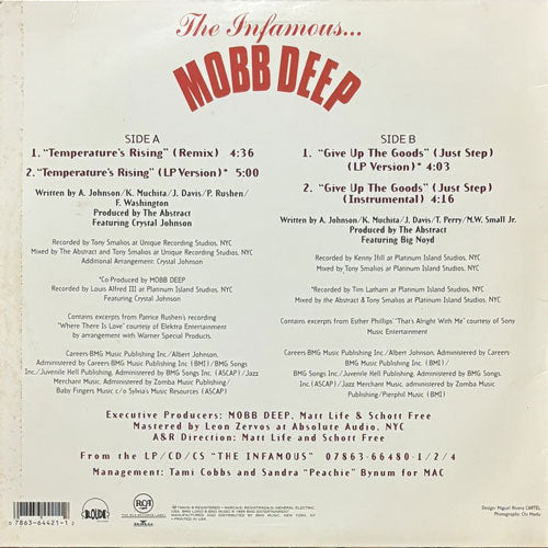 MOBB DEEP / TEMPERATURE'S RISING/GIVE UP THE GOODS – VINYL CHAMBER