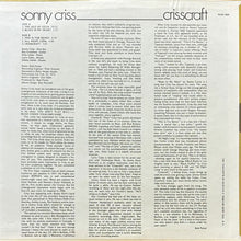 画像をギャラリービューアに読み込む, SONNY CRISS / CRISSCRAFT
