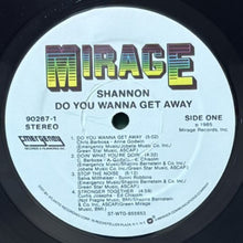 画像をギャラリービューアに読み込む, SHANNON / DO YOU WANNA GET AWAY
