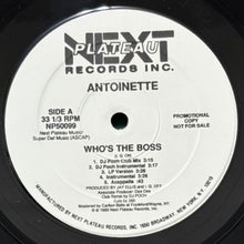 画像をギャラリービューアに読み込む, ANTOINETTE / WHO'S THE BOSS/HIT ME WITH YOUR BEST SHOT
