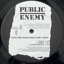 画像をギャラリービューアに読み込む, PUBLIC ENEMY / GIVE THE PEEPS WHAT THEY NEED/CAN A WOMAN MAKE A MAN LOSE HIS MIND
