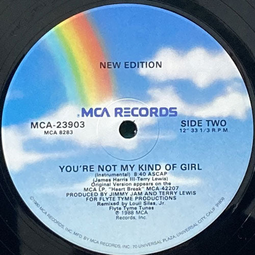 New Edition Youre Not My Kind Of Girl – Vinyl Chamber