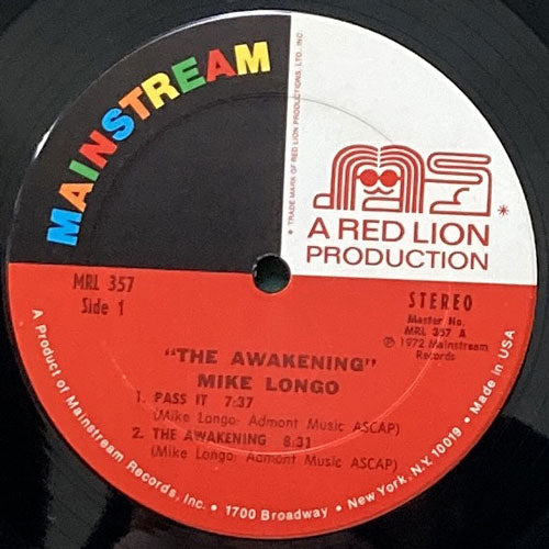 MIKE LONGO / THE AWAKENING – VINYL CHAMBER