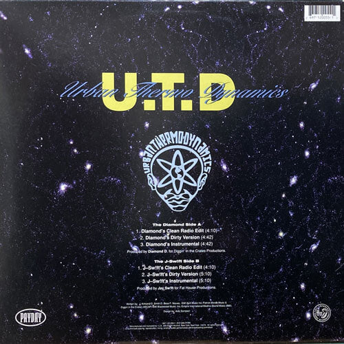 URBAN THERMO DYNAMICS (U.T.D.) / MANIFEST DESTINY – VINYL