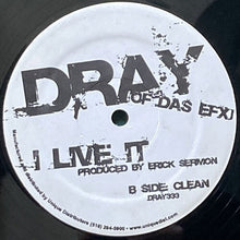 画像をギャラリービューアに読み込む, DRAY (OF DAS EFX) / I LIVE IT
