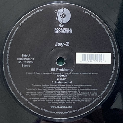 JAY-Z / 99 PROBLEMS/MY 1ST SONG