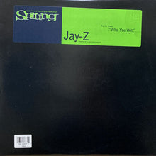 画像をギャラリービューアに読み込む, JAY-Z / WHO YOU WIT
