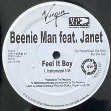 画像をギャラリービューアに読み込む, BEENIE MAN featuring JANET JACKSON / FEEL IT BOY
