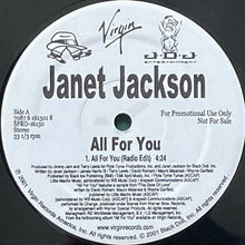 画像をギャラリービューアに読み込む, JANET JACKSON / ALL FOR YOU
