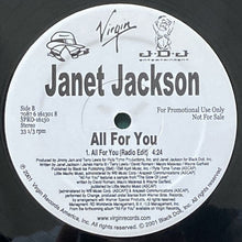 画像をギャラリービューアに読み込む, JANET JACKSON / ALL FOR YOU
