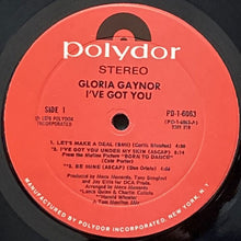 画像をギャラリービューアに読み込む, GLORIA GAYNOR / I&#39;VE GOT YOU
