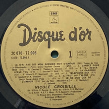 画像をギャラリービューアに読み込む, NICOLE CROISILLE / DISQUE D&#39;OR
