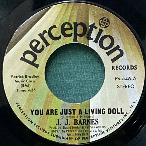 J.J. BARNES / YOU ARE JUST A LIVING DOLL/TOUCHING YOU