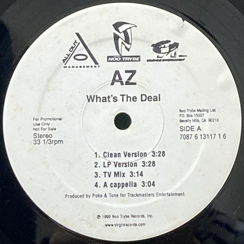 AZ / WHAT'S THE DEAL/TRADIN' PLACES