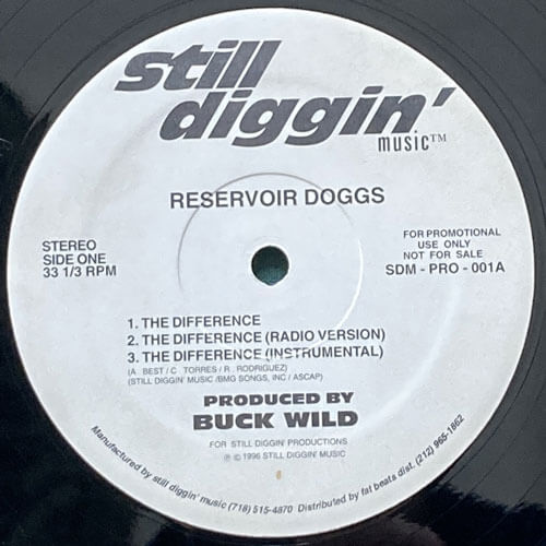RESERVOIR DOGGS / THE DIFFERENCE/BACK TO BERTH/MUDER WE WROTE