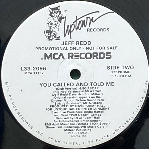 『JEFF REDD』 G-RAP INDIE SOUL R&B オリジナル盤 ◎12/16(土) INDIE SOUL・R&B 廃盤CD 最新入荷！(レア盤あり