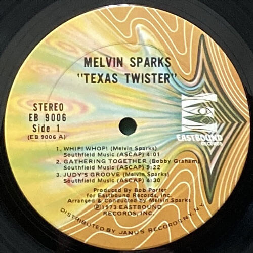 Melvin Sparks Texas Twister 限定盤 MELVIN SPARKS / TEXAS TWISTER – VINYL CHAMBER