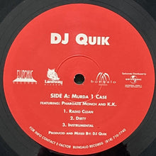 画像をギャラリービューアに読み込む, DJ QUIK / MURDA 1 CASE/TROUBLE (REMIX PART 3)

