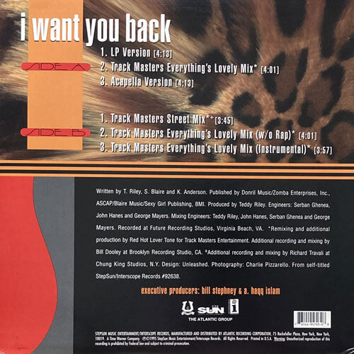 PURE SOUL / I WANT YOU BACK – VINYL CHAMBER