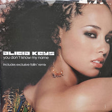 画像をギャラリービューアに読み込む, ALICIA KEYS / YOU DON&#39;T KNOW MY NAME/FALLIN&#39;
