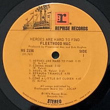 画像をギャラリービューアに読み込む, FLEETWOOD MAC / HEROES ARE HARD TO FINE
