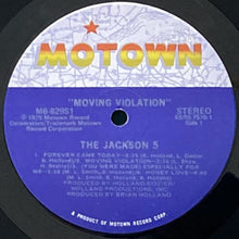 画像をギャラリービューアに読み込む, JACKSON 5 / MOVING VIOLATION
