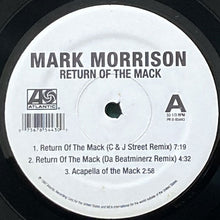 画像をギャラリービューアに読み込む, MARK MORRISON / RETURN OF THE MACK/TRIPPIN&#39;
