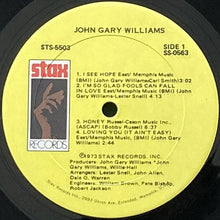 画像をギャラリービューアに読み込む, JOHN GARY WILLIAMS / S/T
