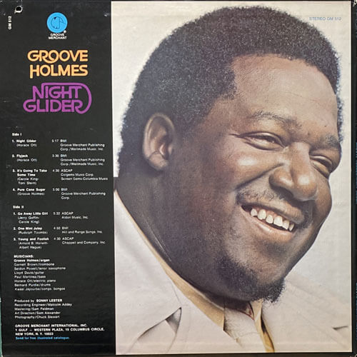 洋楽 Groove Holmes / Night Glider Groove Holmes – Night Glider | Releases | Discogs
