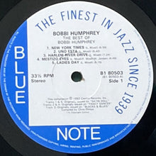 画像をギャラリービューアに読み込む, BOBBI HUMPHREY / THE BEST OF BOBBI HUMPHREY
