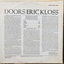 画像をギャラリービューアに読み込む, ERIC KLOSS / DOORS
