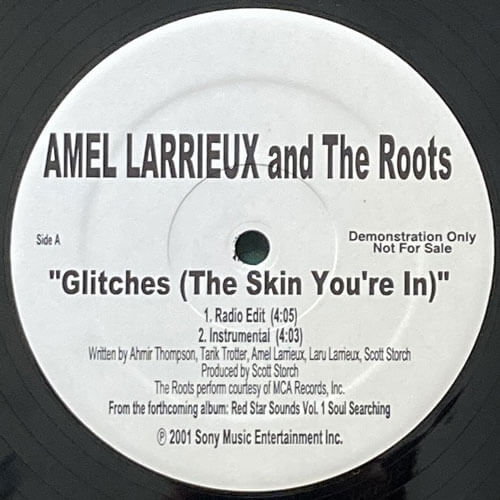 AMEL LARRIEUX & THE ROOTS / GLITCHES (THE SKIN YOU'RE IN)