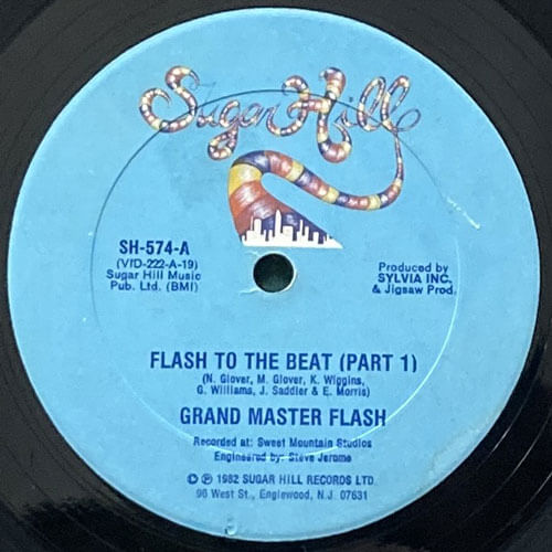 GRAND MASTER FLASH / FLASH TO THE BEAT (PART 1)/(PART 2)