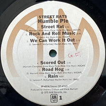 画像をギャラリービューアに読み込む, HUMBLE PIE / STREET RATS
