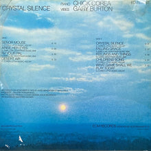 画像をギャラリービューアに読み込む, GARY BURTON/CHICK COREA / CRYSTAL SILENCE
