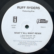 画像をギャラリービューアに読み込む, RUFF RYDERS featuring EVE / WHAT Y&#39;ALL WANT REMIX
