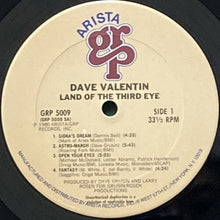 画像をギャラリービューアに読み込む, DAVE VALENTIN / LAND OF THE THIRD EYE
