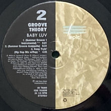 画像をギャラリービューアに読み込む, GROOVE THEORY / BABY LUV
