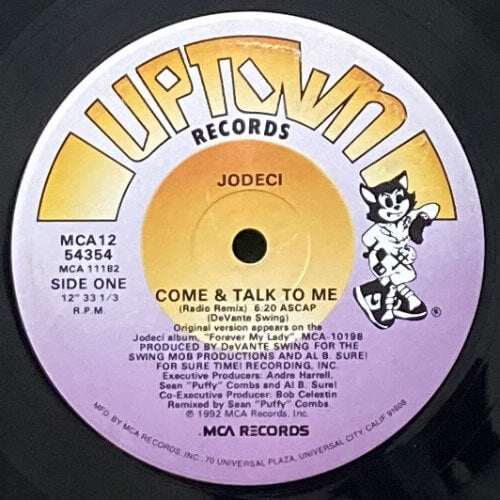 JODECI / COME & TALK TO ME – VINYL CHAMBER