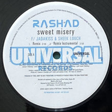 画像をギャラリービューアに読み込む, RASHAD featuring JADAKISS &amp; SHEEK LOUCH / SWEET MISERY
