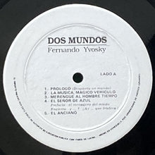 画像をギャラリービューアに読み込む, FERNANDO YVOSKY / DOS MUNDOS
