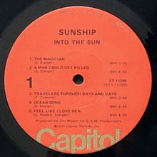 画像をギャラリービューアに読み込む, SUNSHIP / INTO THE SUN
