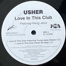 画像をギャラリービューアに読み込む, USHER featuring YOUNG JEEZY / LOVE IN THIS CLUB

