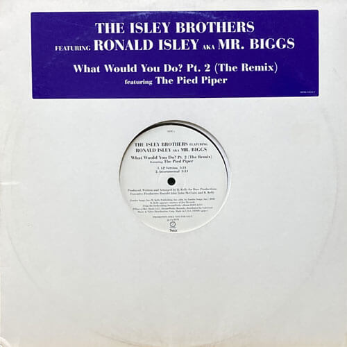 ISLEY BROTHERS featuring RONALD ISLEY aka MR. BIGGS / WHAT WOULD YOU DO? PT. 2 (THE REMIX)