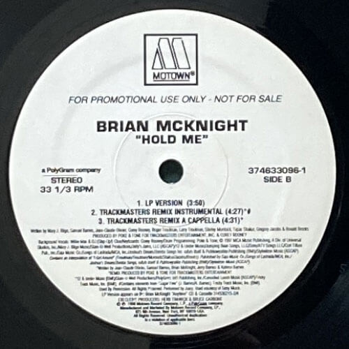BRIAN McKNIGHT / HOLD ME