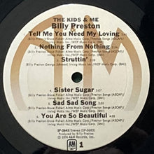 画像をギャラリービューアに読み込む, BILLY PRESTON / THE KIDS &amp; ME
