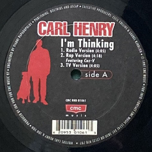 CARL HENRY / I'M THINKING/I WILL