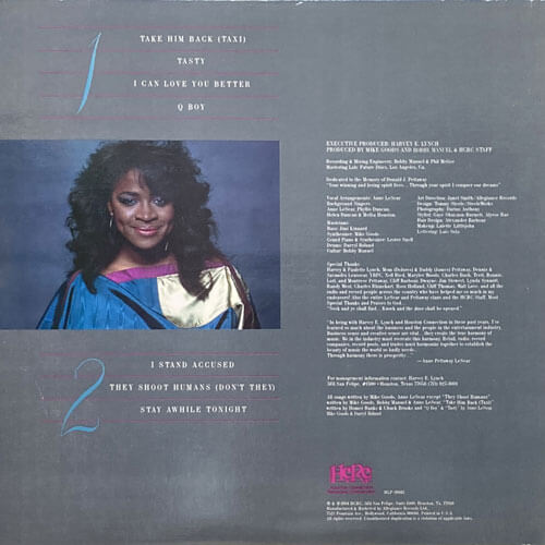 ANNE LeSEAR / TASTY – VINYL CHAMBER