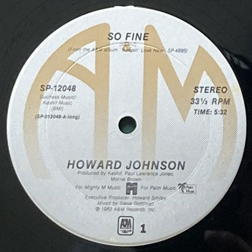 HOWARD JOHNSON / SO FINE/THIS IS HEAVEN